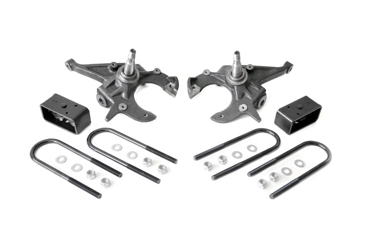 Chevrolet S10 Lowering Kit - 2 Inch Front | 3 Inch Rear - Rough Country - '82-'03
